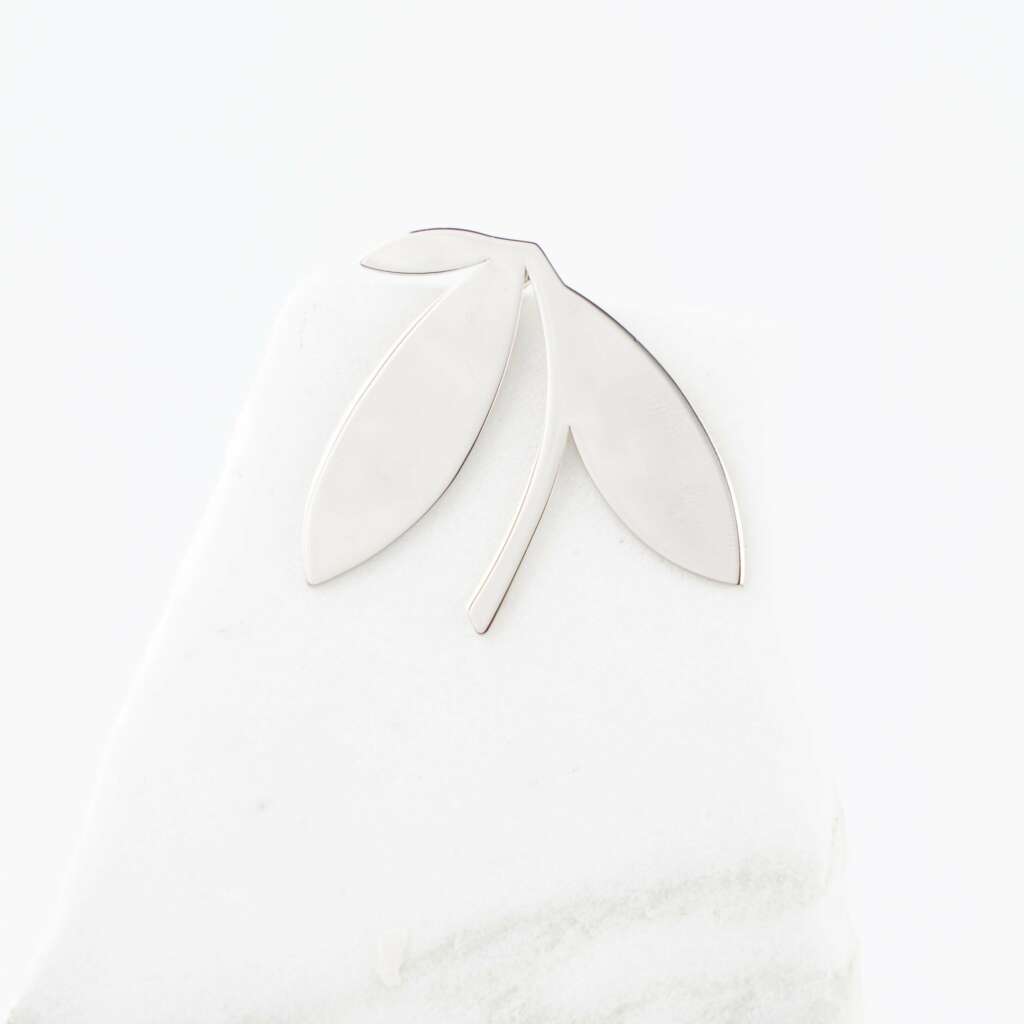 Florence statement earring silver - Souvenirs de Pomme