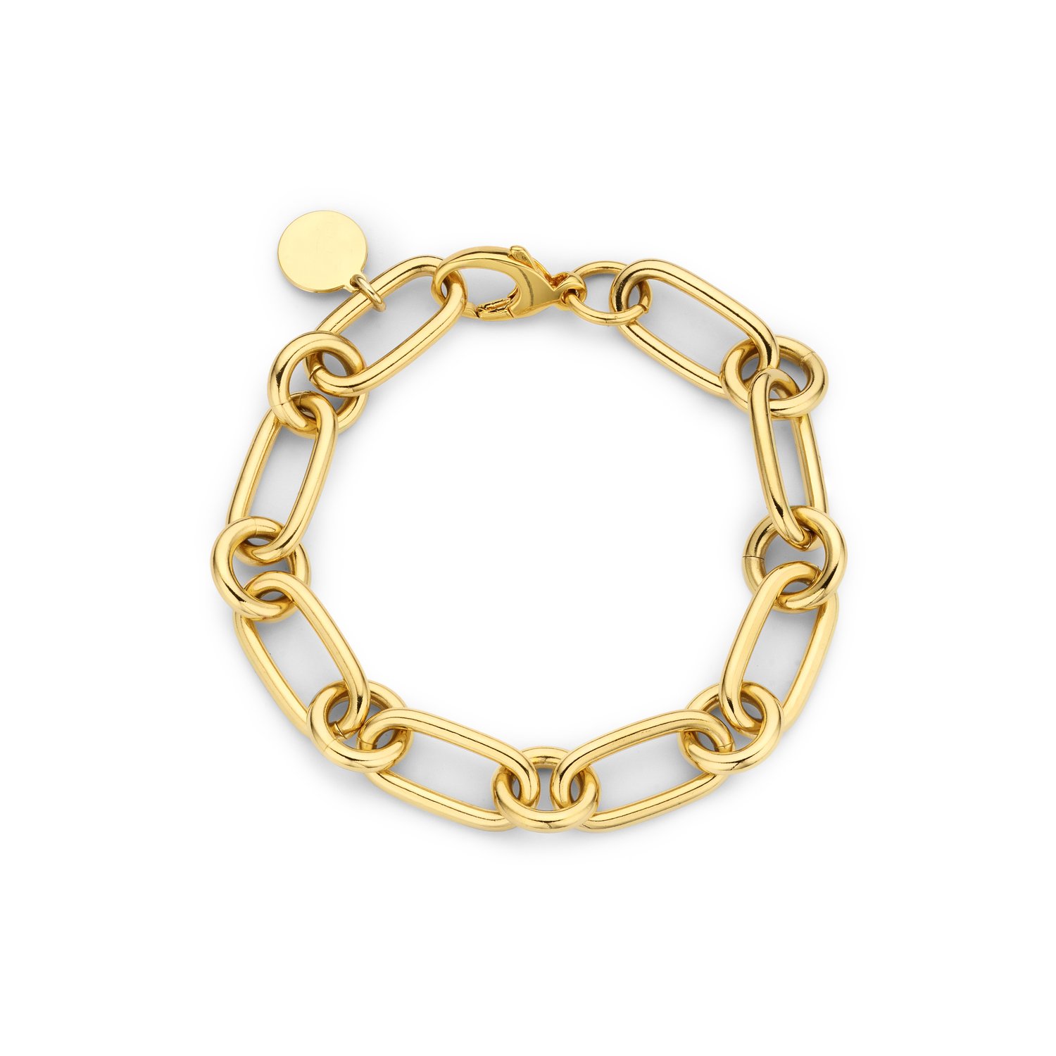 Lima small chain bracelet gold - Souvenirs de Pomme