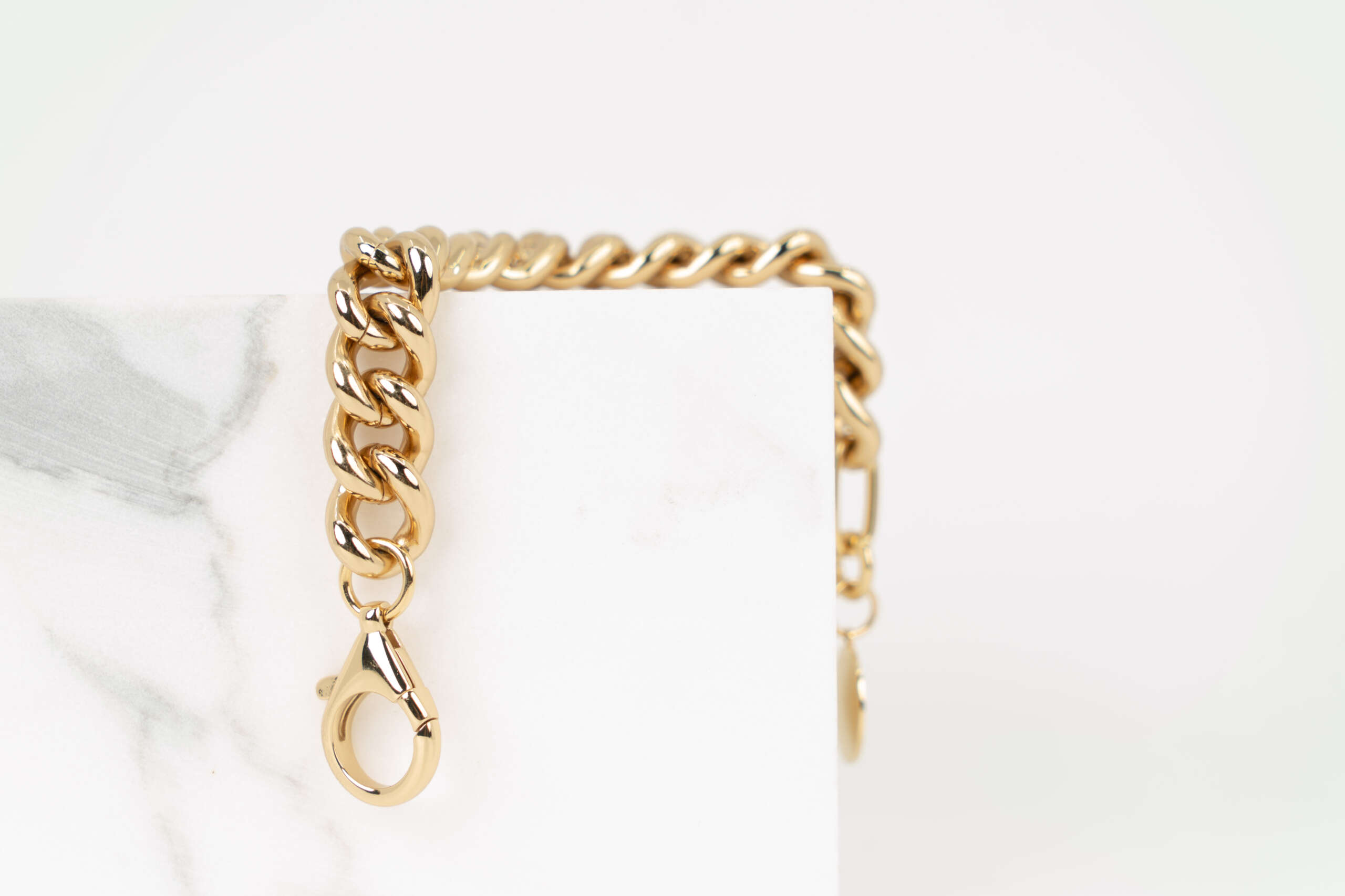 Gourmet small chain bracelet gold