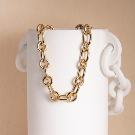 Lima medium necklace gold