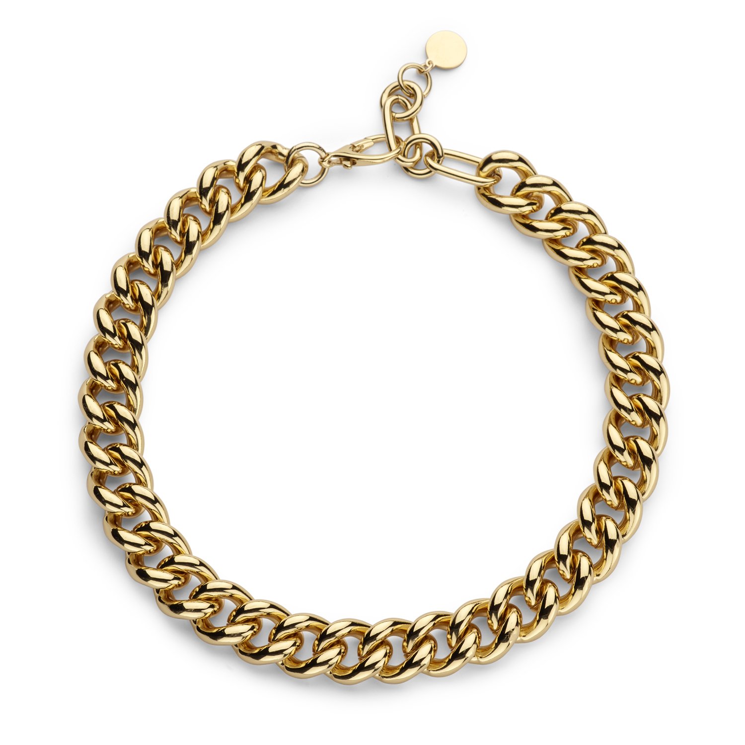 Gourmet small chain necklace gold - Souvenirs de Pomme