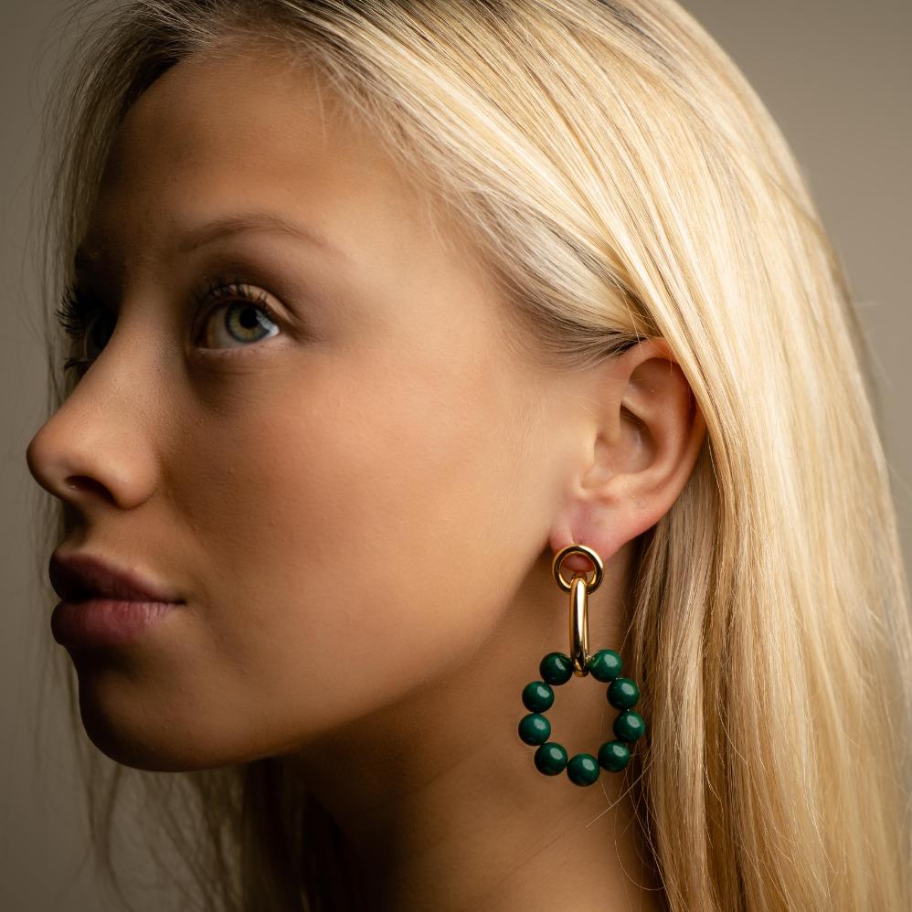 Evi Green earrings
