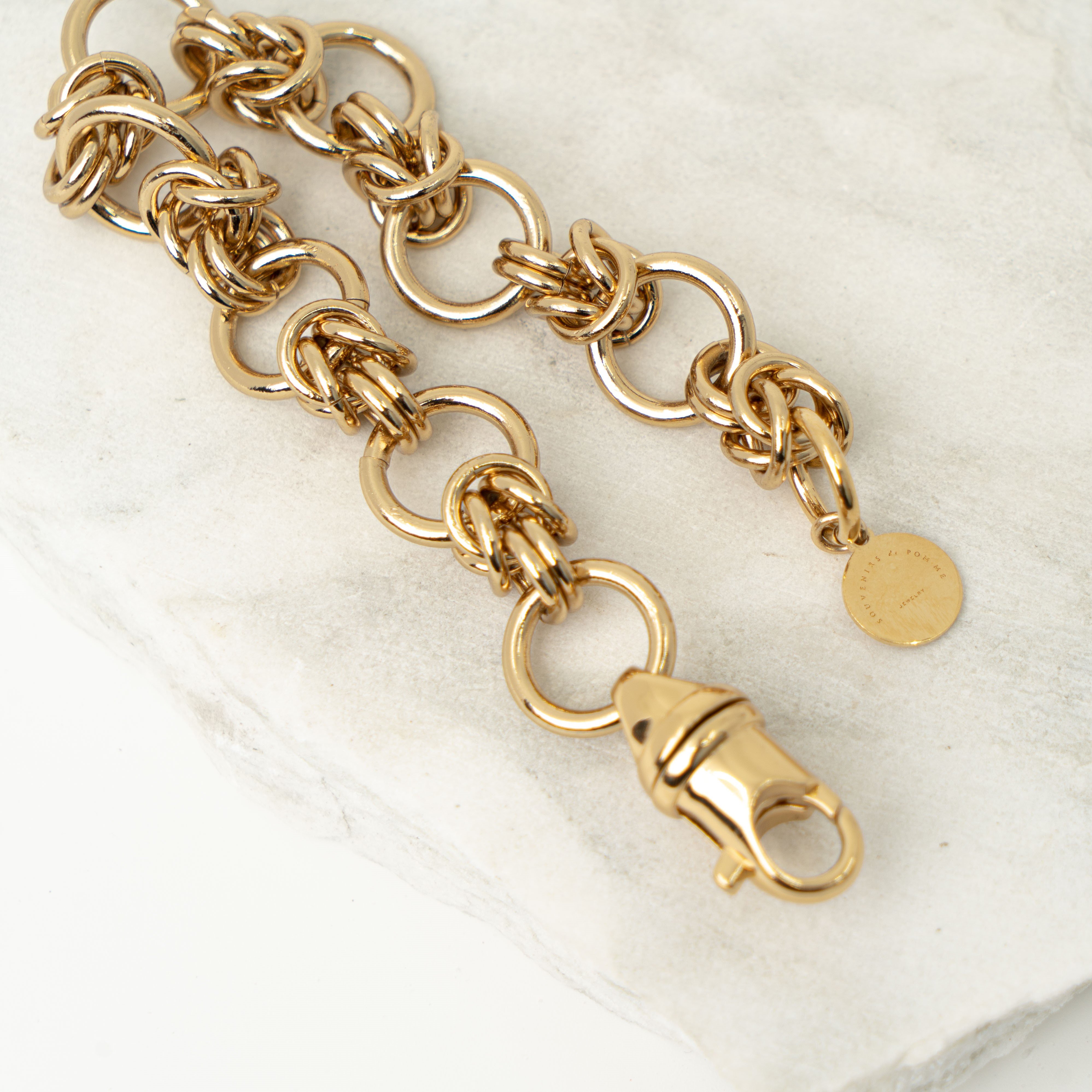 Nicole gold chain bracelet