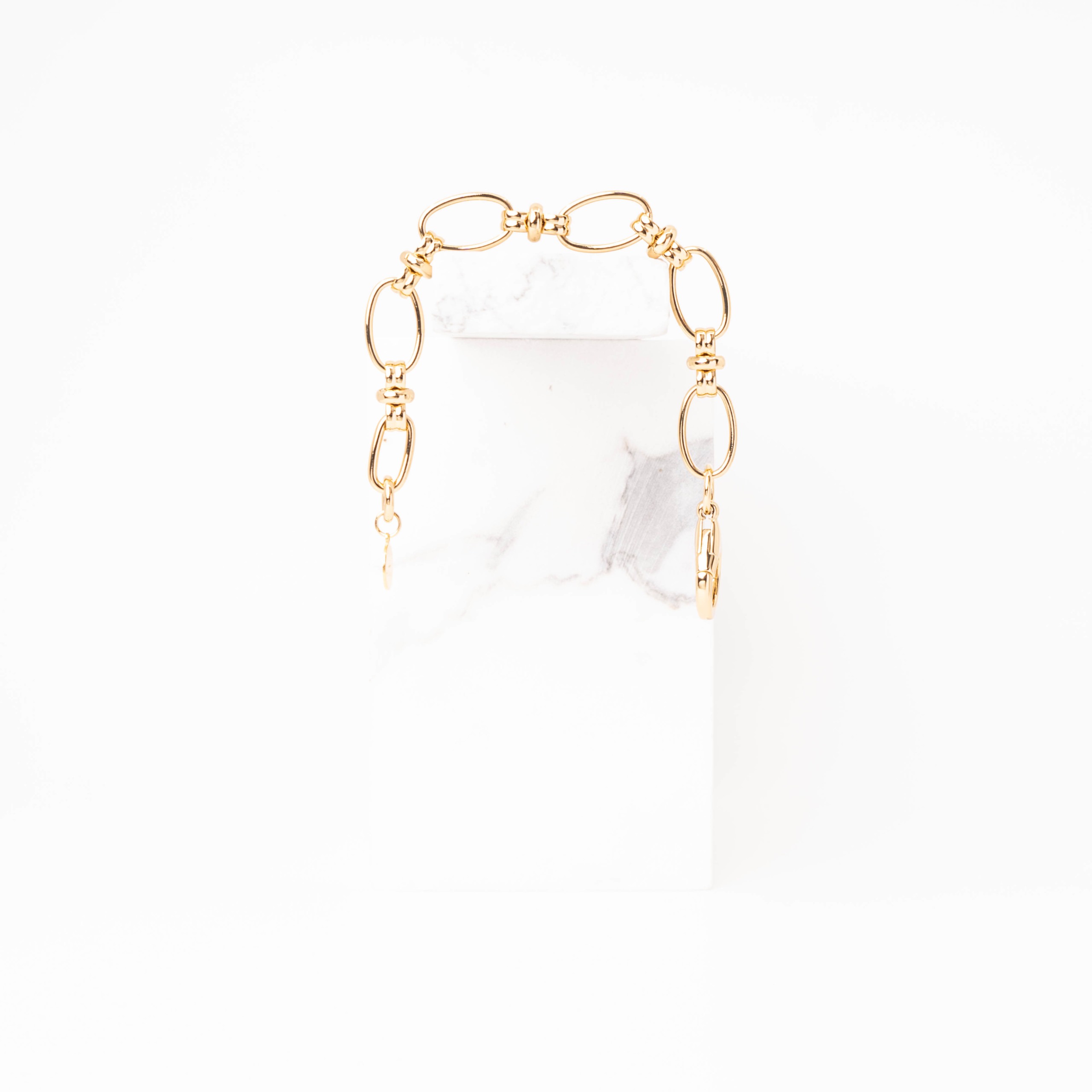 Sienna chain gold bracelet
