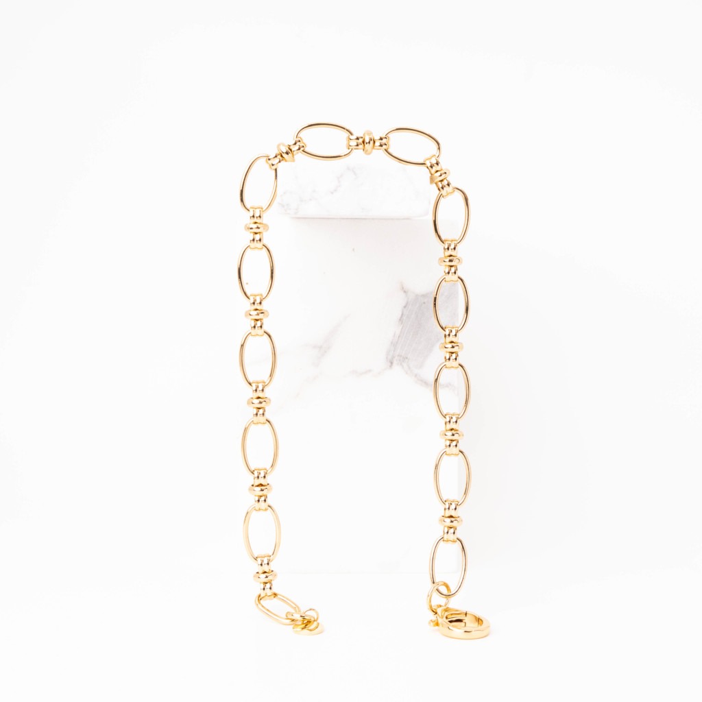 Sienna chain gold necklace