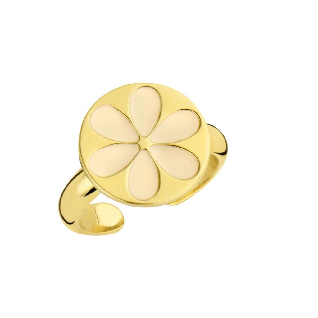 Ring Enamel Nude - Souvenirs de Pomme