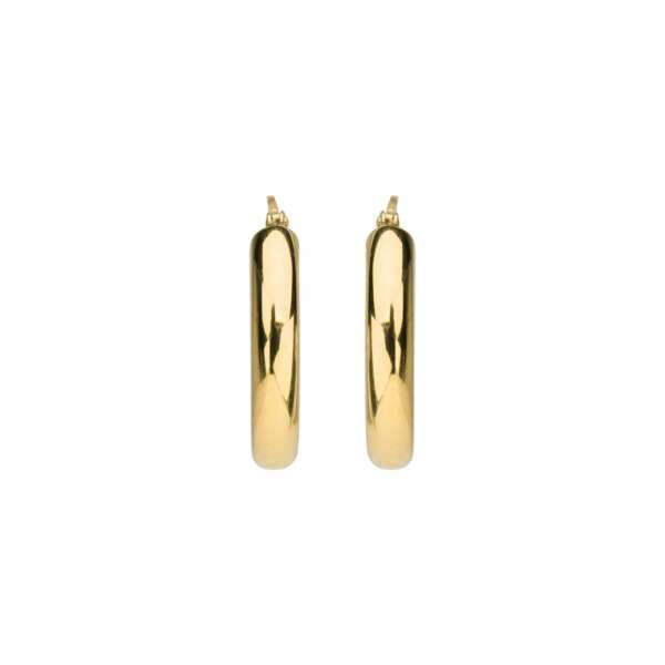 Hoop earring gold - Souvenirs de Pomme