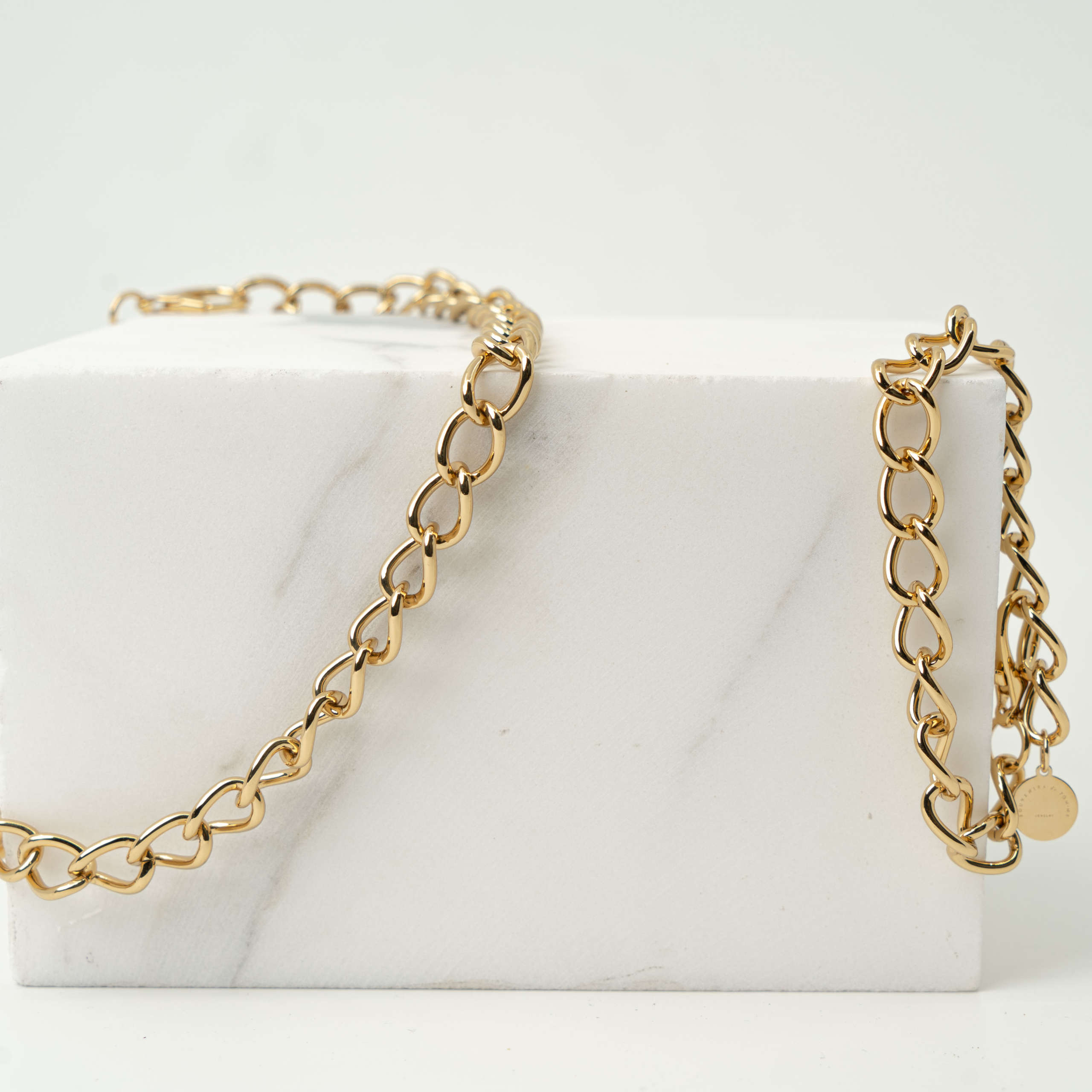 Alice chain gold necklace