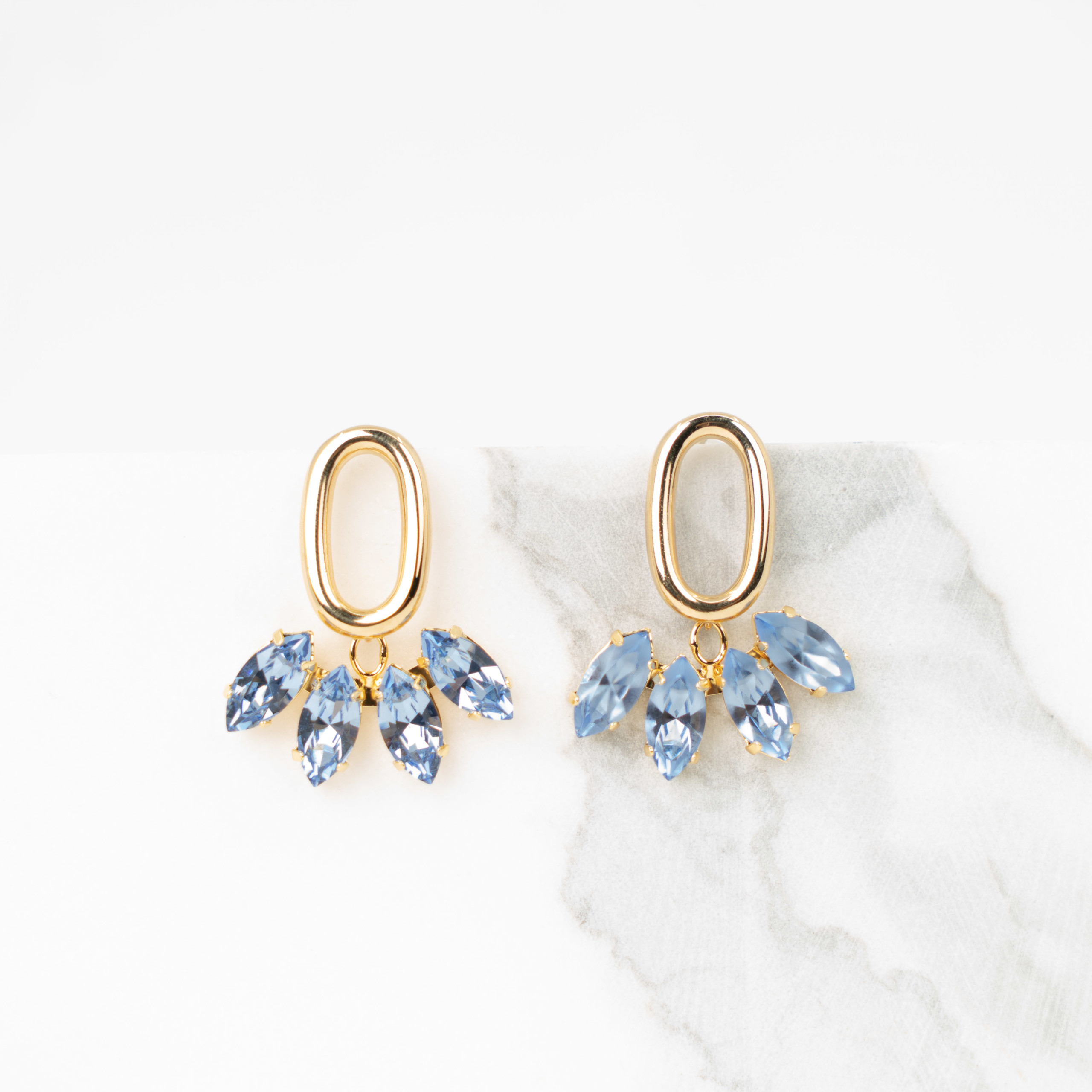 Pippa blue sky earrings