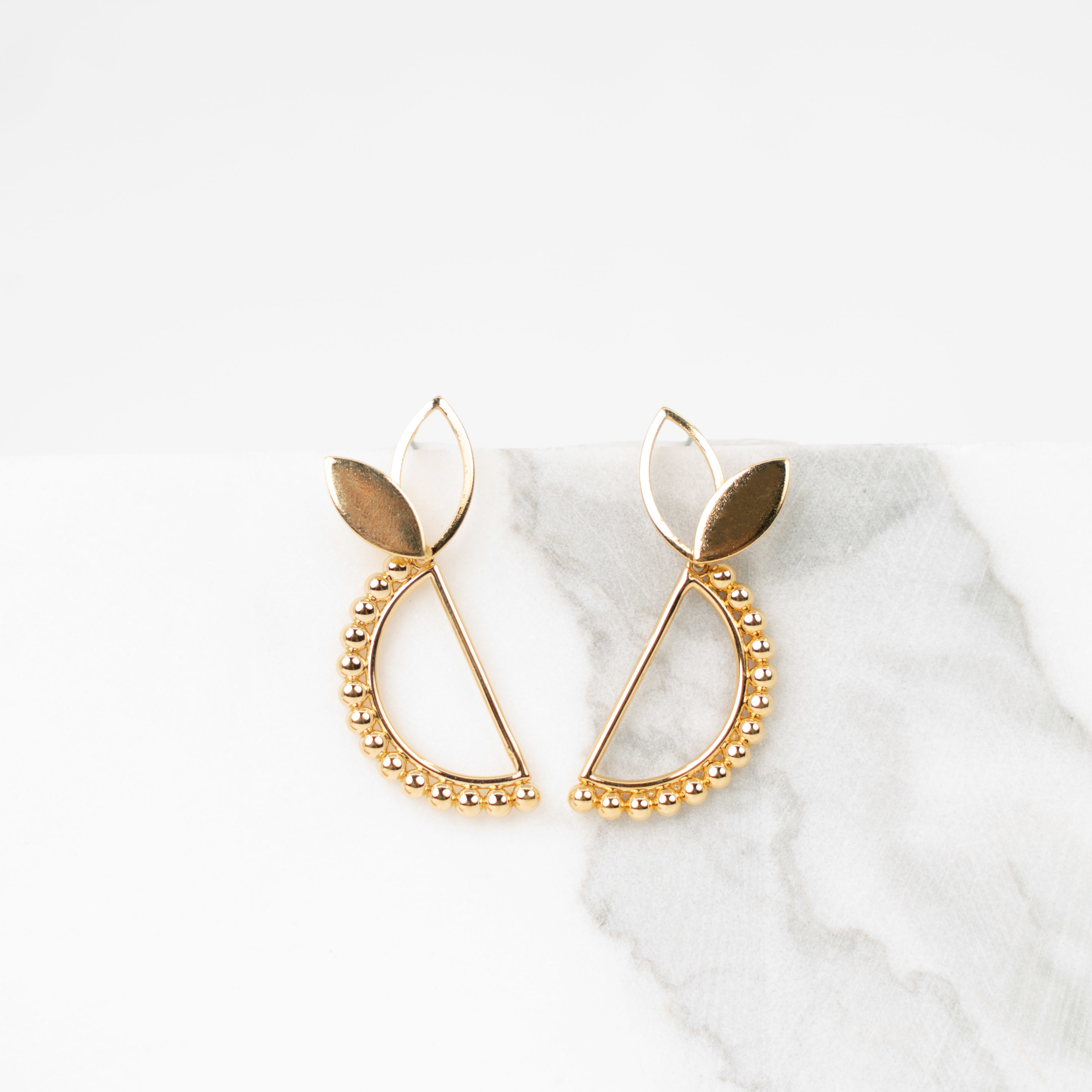 Kimy gold earrings