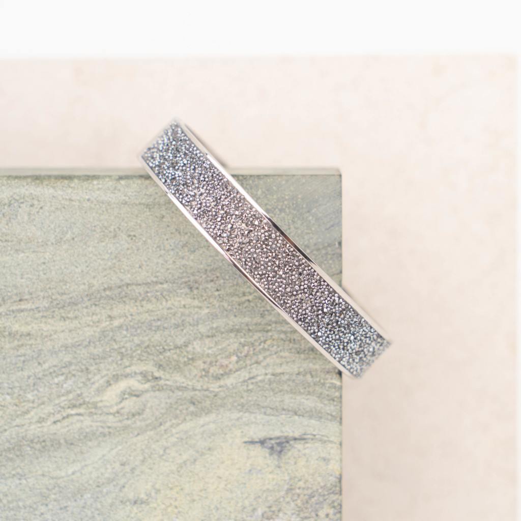 Fortune cuff silver grey
