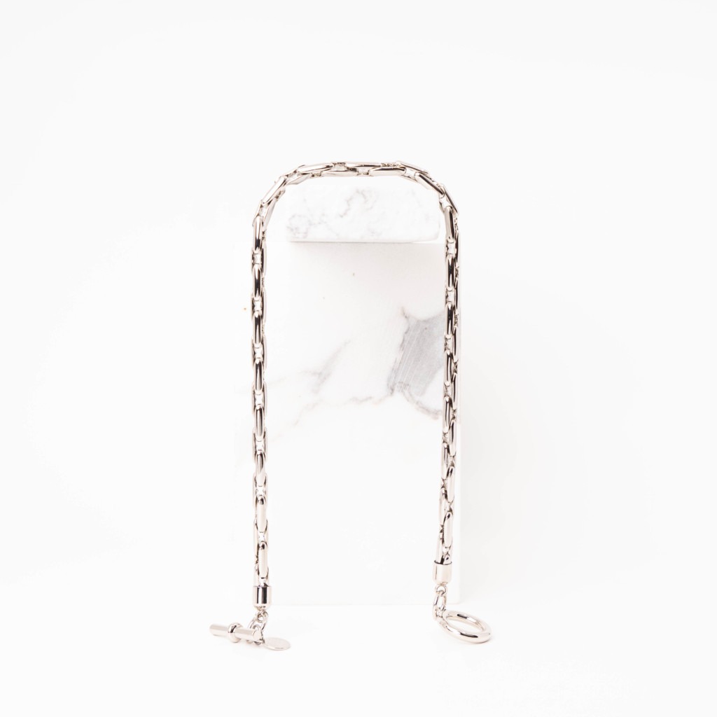 Lapis zilveren schakelketting