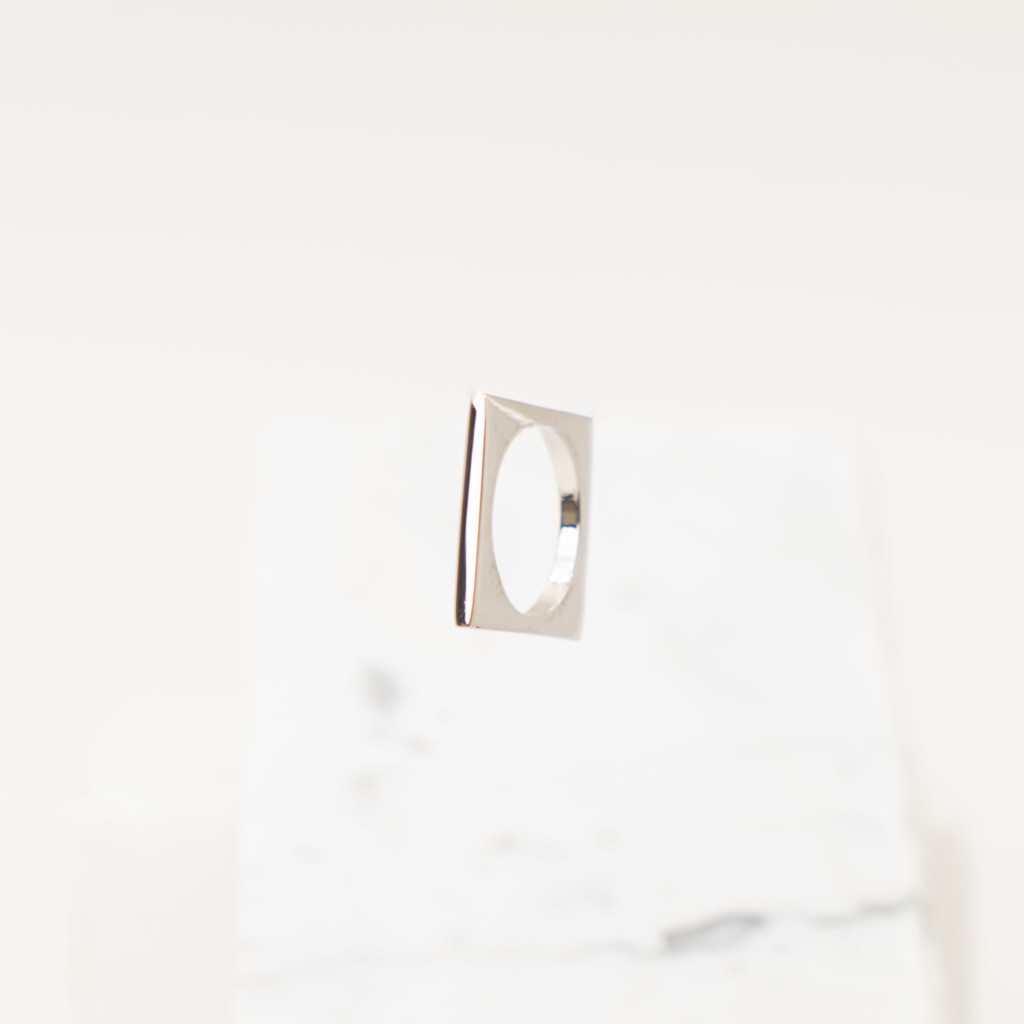 Azure zilver ring (verkocht per 1)