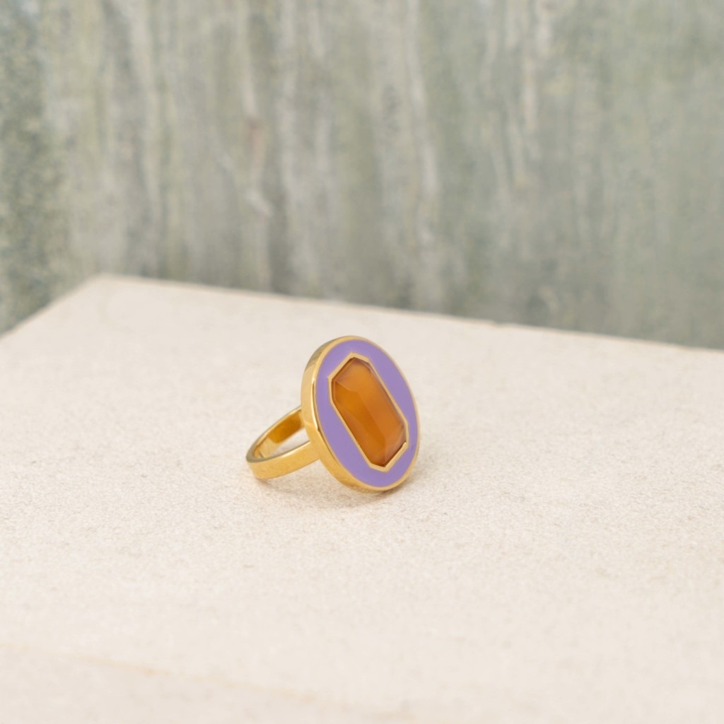 Ring circle of love lila