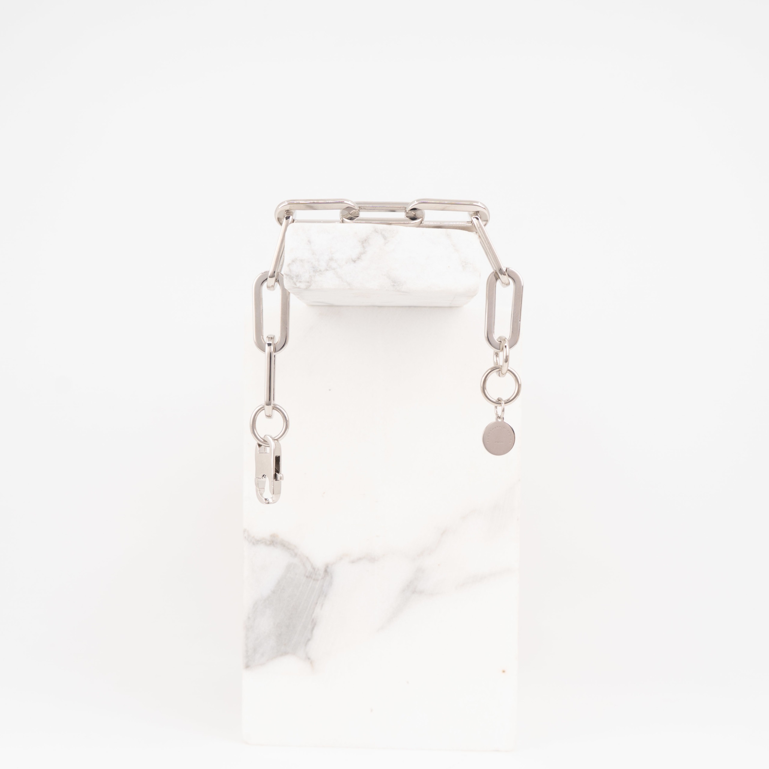 Amara small chain silver bracelet
