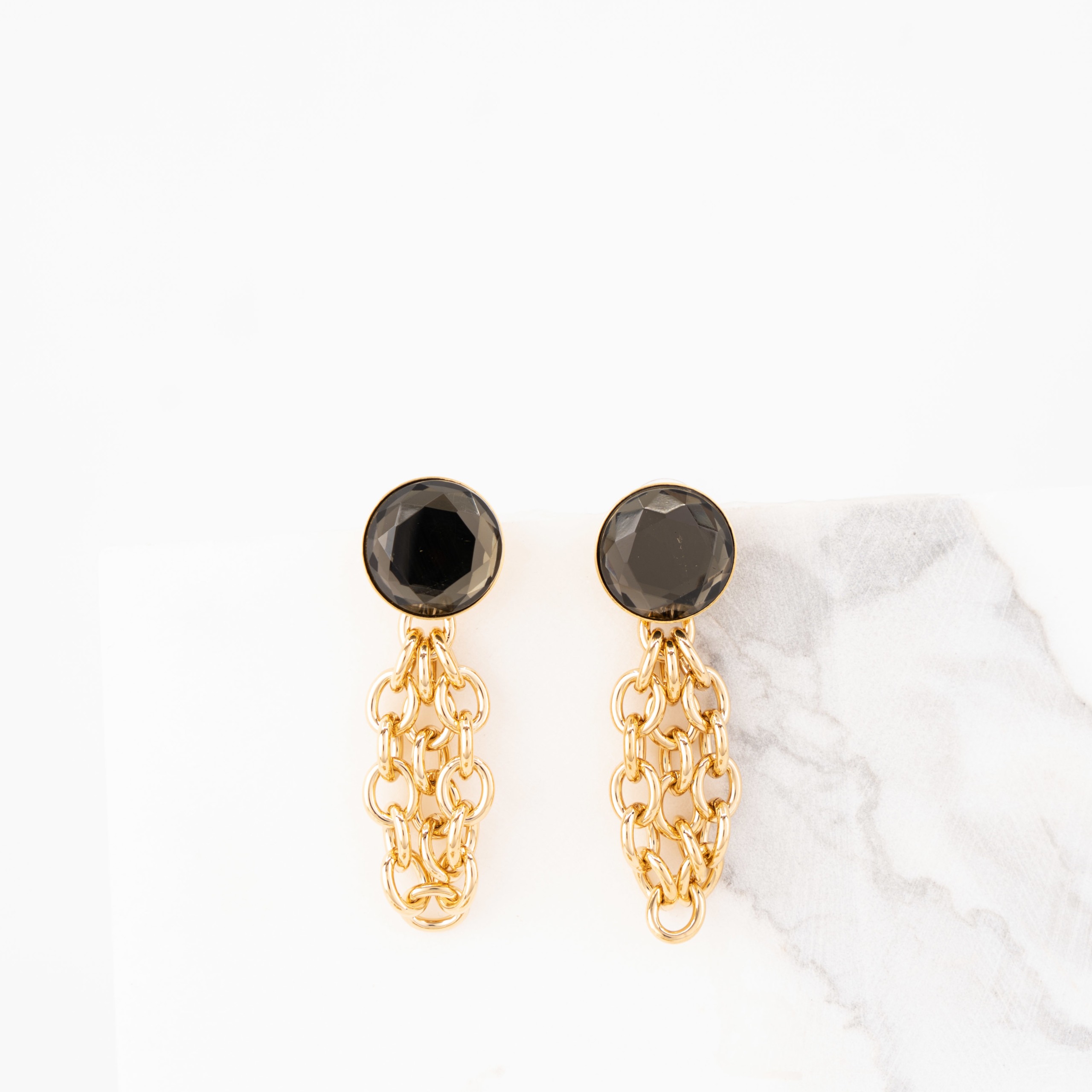 Paloma anthracite earrings