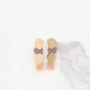 Giri layered nude/grey earrings