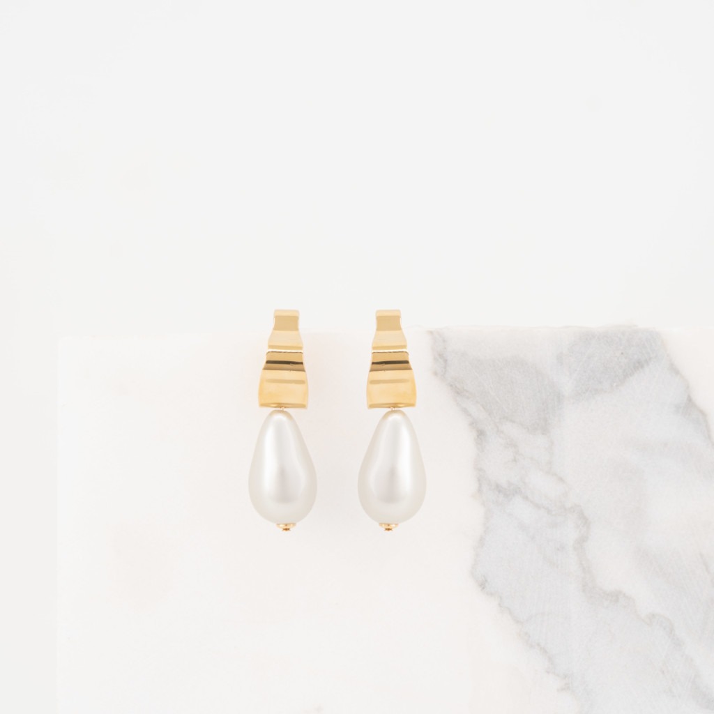 Aalto small hoops light grey