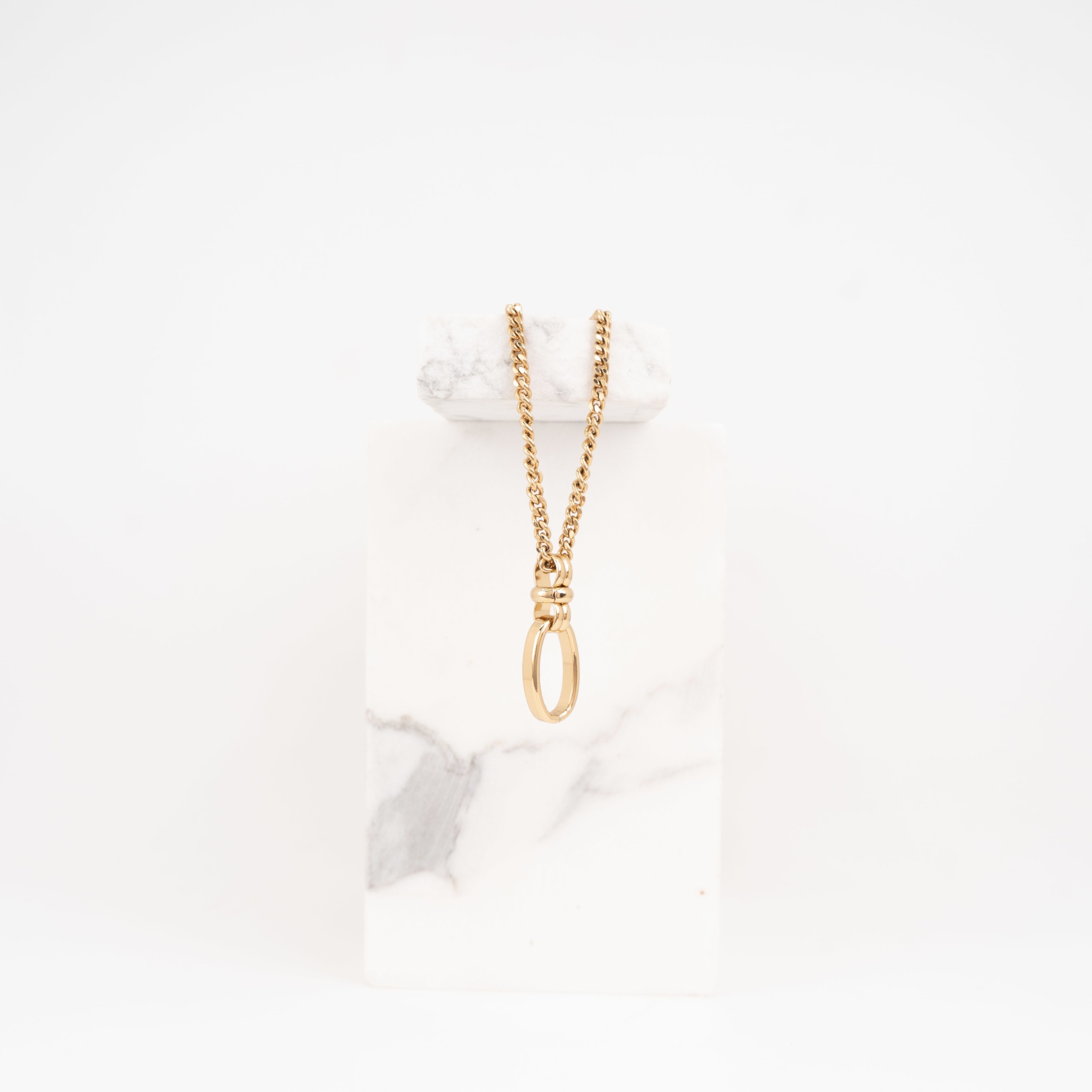 Sienna fine chain gold necklace