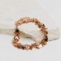 Rose gold lucky clover bracelet