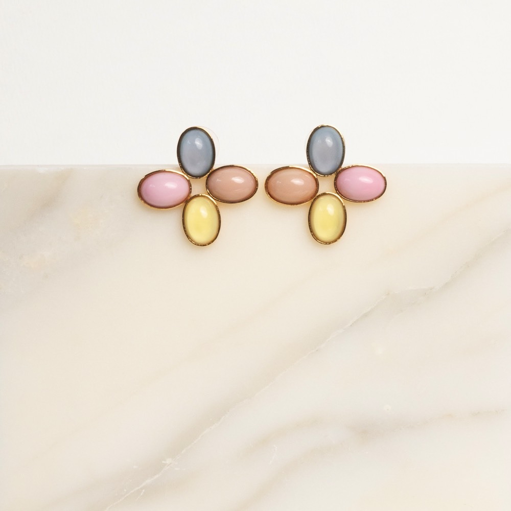 Loulou studs pastel earrings PRE-ORDER