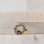LILIAN violet ring
