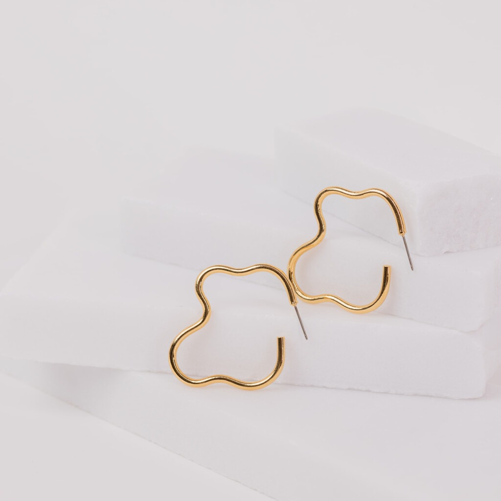 CORALIE gouden hoops