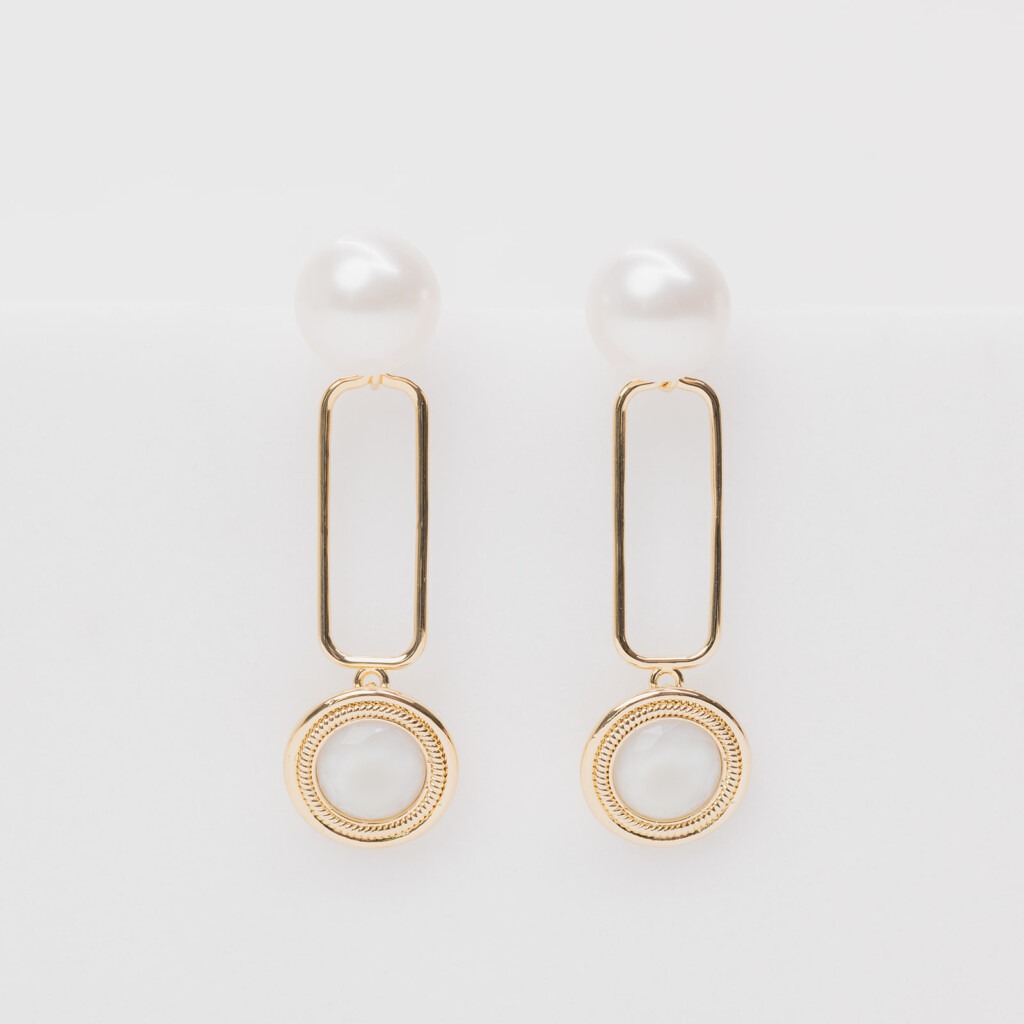 Scarlett bridal oorbellen