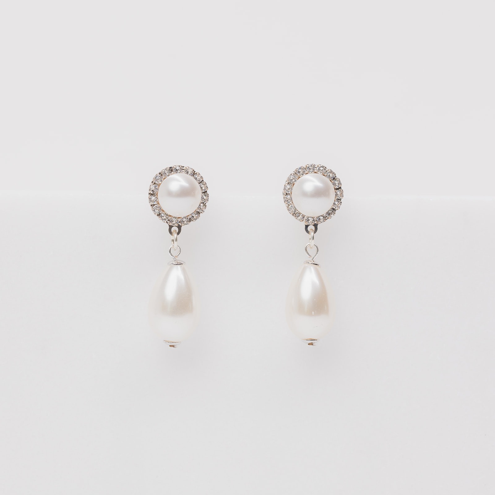 Leah bridal earrings