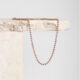 Tilly lilac strass solo ketting