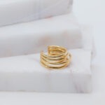 Luna gold ring