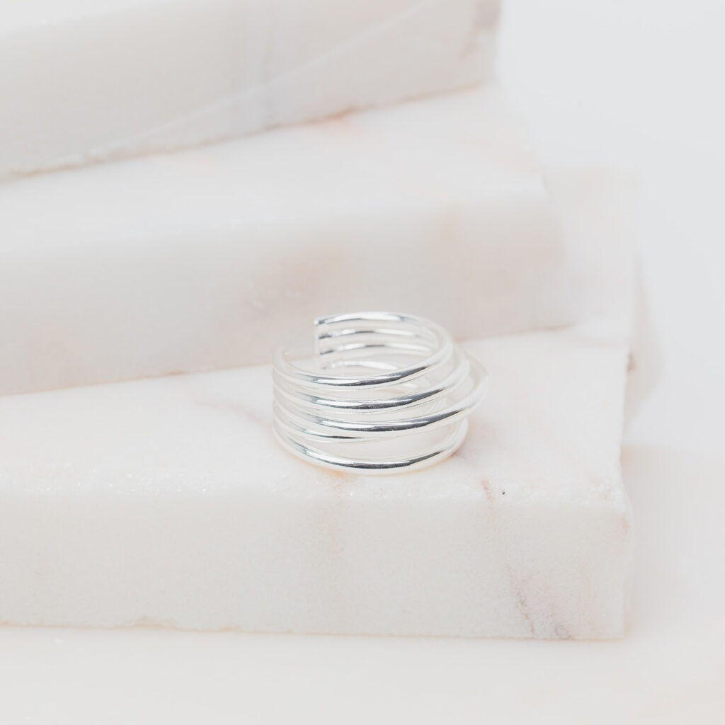 Luna zilvere ring