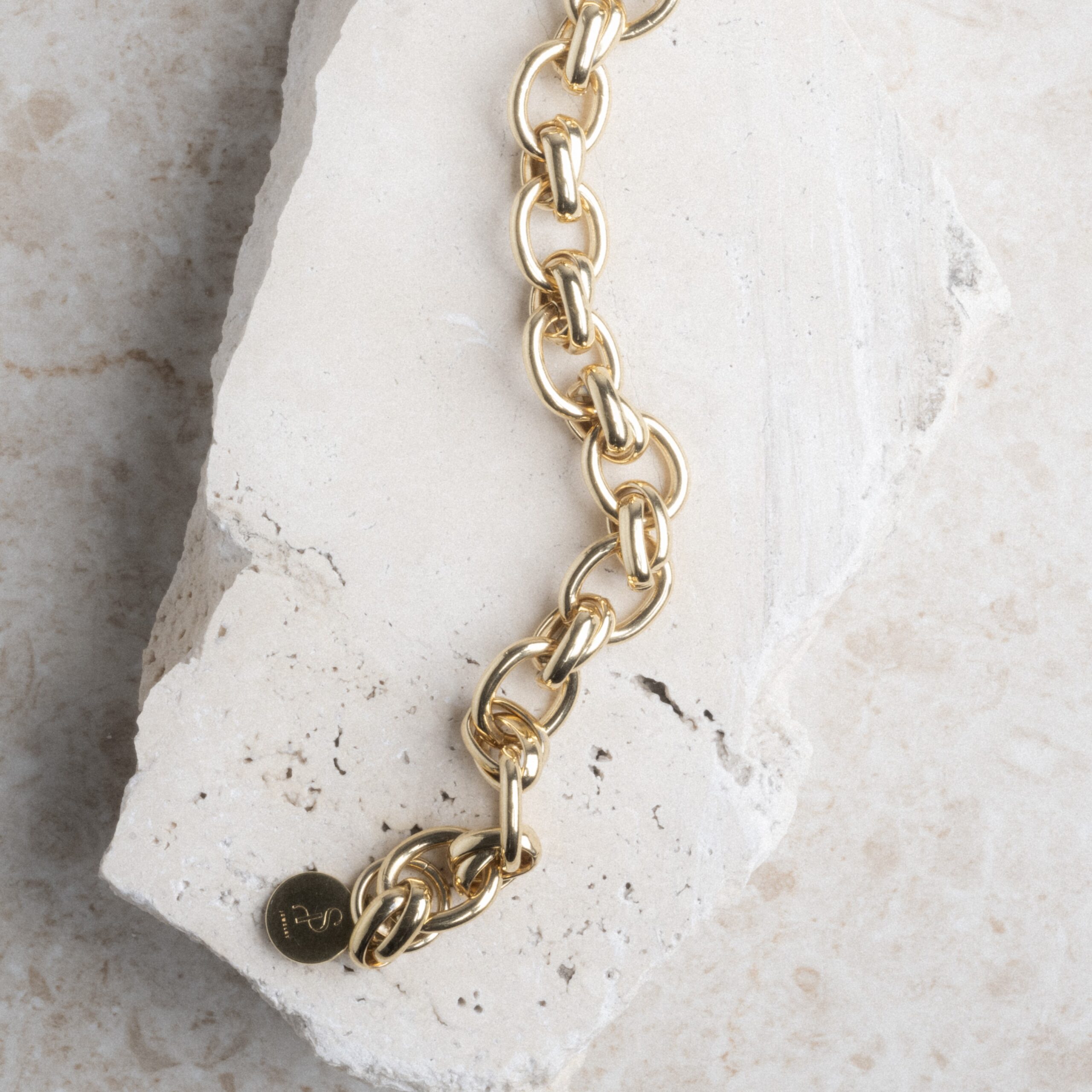 Zion chain gold bracelet – Souvenirs de Pomme