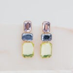 June pastels mix shortie earrings