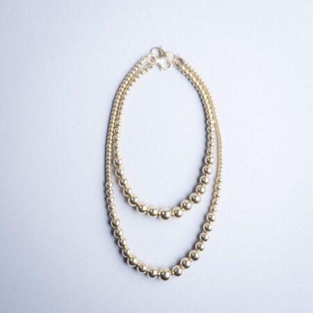 Libra goud lange ketting