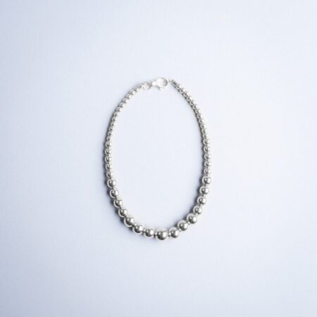 Libra zilver korte ketting