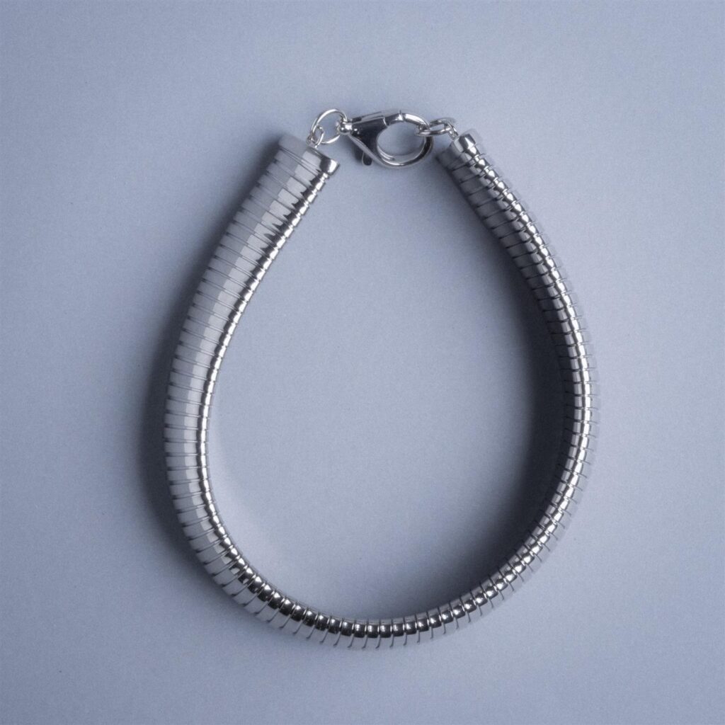 Virgo silver necklace