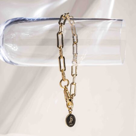 Berlin chain gold bracelet