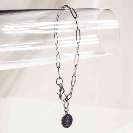 Link XS chain silver bracelet
