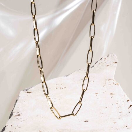Milan chain gold necklace