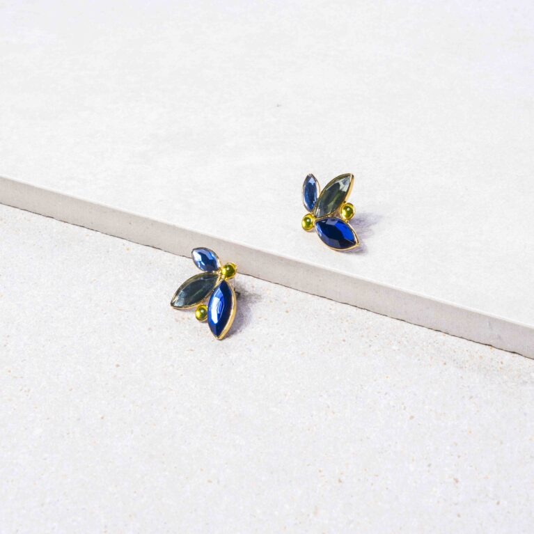 Allegra blauwe mix shortie