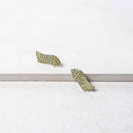 Gloria groene strass shortie