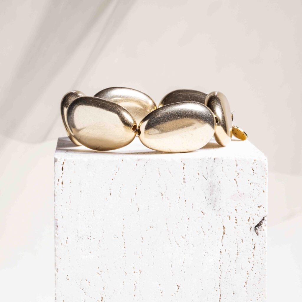 Calliope gouden kraal armband