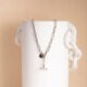 Aria zilvere ketting