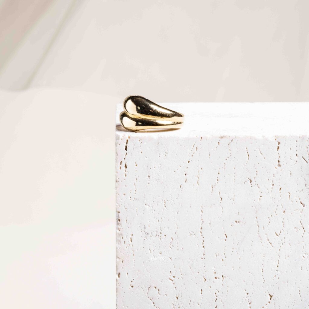 Gigi gold bold ring