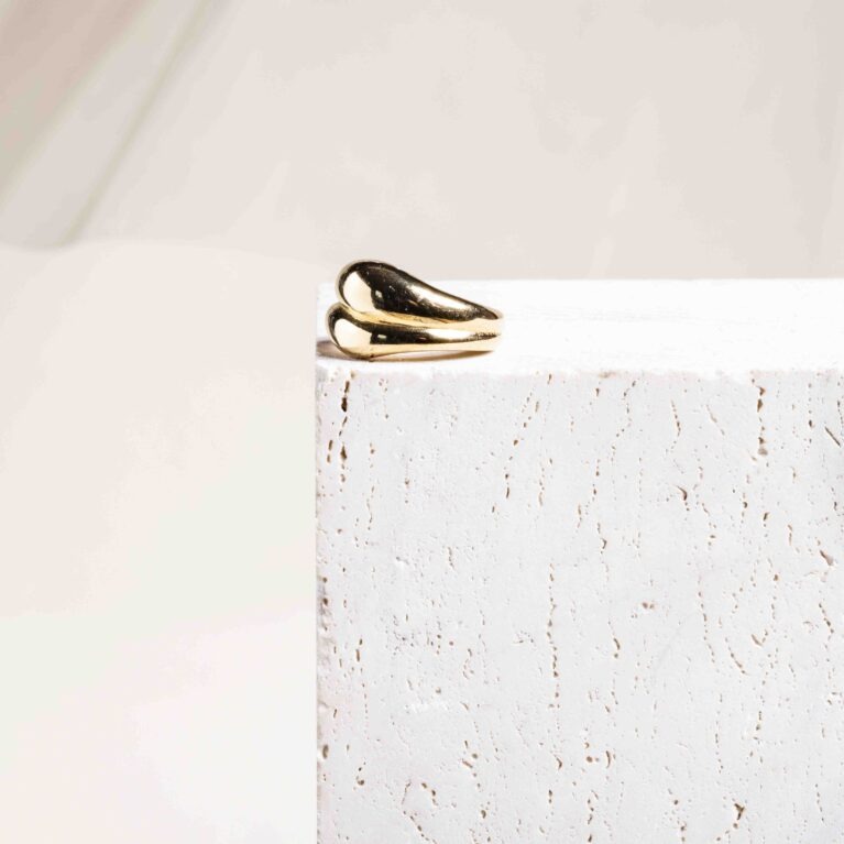 Gigi gouden bold ring