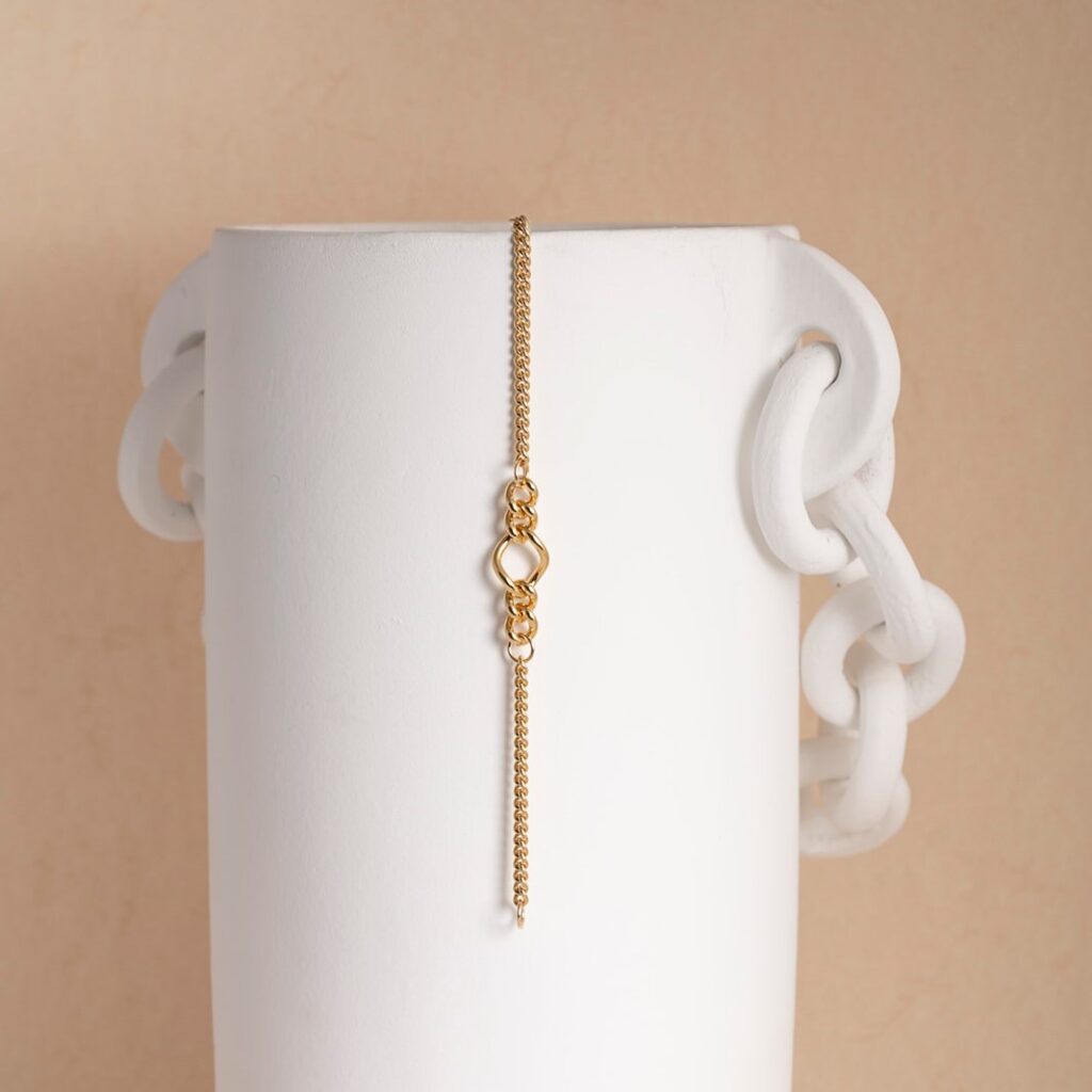 Dita gourmet gold bracelet