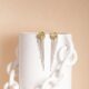 DIANA lange bicolor oorbellen - PRE ORDER