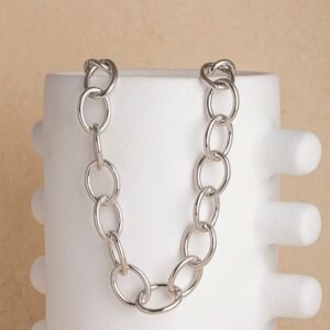 Mica chain gouden statement ketting