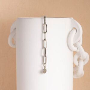 Link small silver bracelet